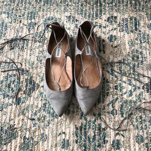 Steve Madden lace up flats